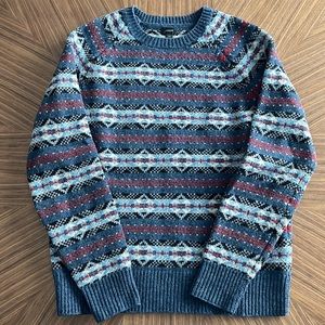 J. Crew Medium Fair Isle Sweater
